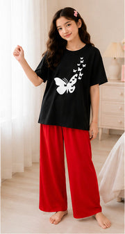 9 Butterflies Girls Night Suit – view 2