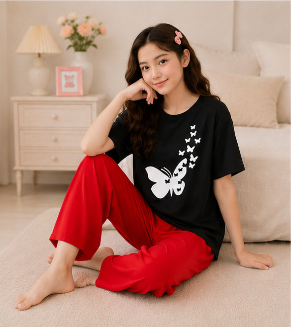 9 Butterflies Girls Night Suit – view 4