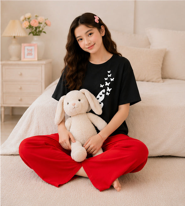9 Butterflies Girls Night Suit – view 5