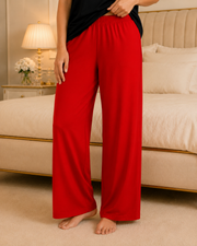 9 Butterflies Black & Red Night Suit – view 4