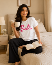 Barbie White & Black Night Suit – view 5