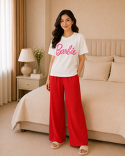 Barbie White & Red Night Suit – view 2