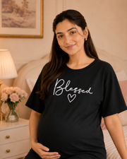 Blessed Maternity Cotton Night Suit – view 4