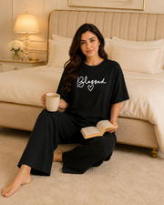 Blessed Black Night Suit – view 5