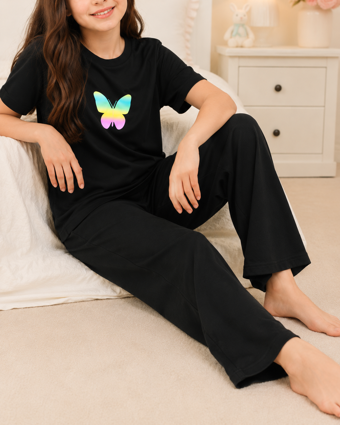 New Butterfly Girls Night Suit – view 3