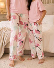 Pink Bird Mom & Daughter Night Suit – view 4