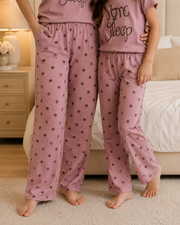 Love Sleep Mom & Daughter Night Suit – view 4