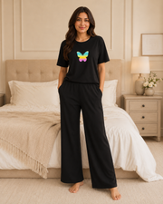 New Butterfly Black Night Suit – view 2